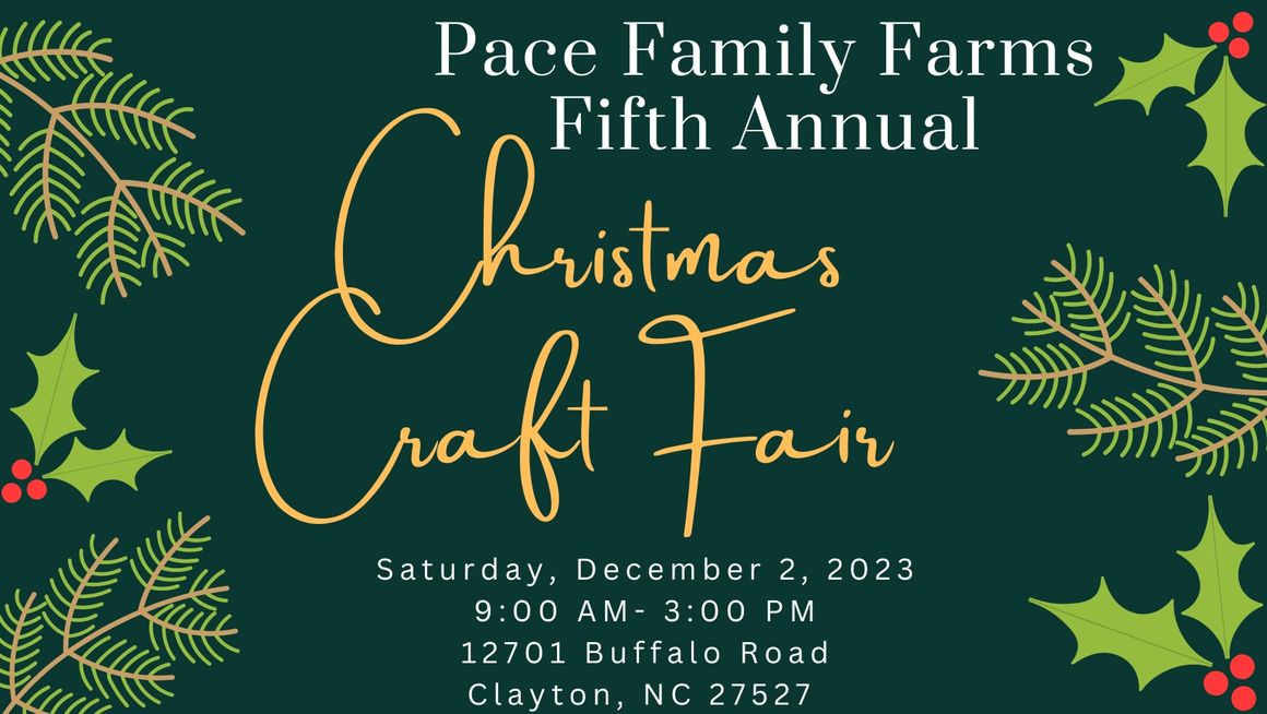2023 Clayton Christmas Craft Fair Clayton, NC